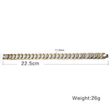Vintage Stainless Steel Bracelet For Men SBRM-033