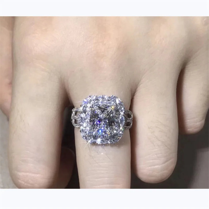 Colorful CZ Ring Bridal Wedding Engagement Bijoux CC3104