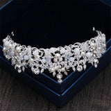 Bridal Rhinestone Wedding Crown Hairband Engagement Accessory