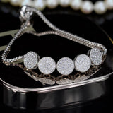 CZ Wedding Bracelet Bangle Shine Cubic Zirconia Accessory