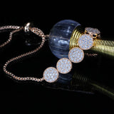 CZ Wedding Bracelet Bangle Shine Cubic Zirconia Accessory