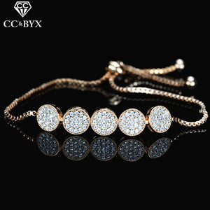 CZ Wedding Bracelet Bangle Shine Cubic Zirconia Accessory