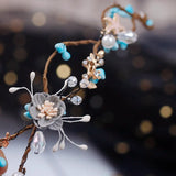 Forest Style Seaside Party Engagement Hair Accessory for Bridal Gift
