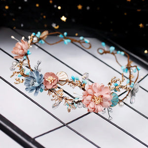 Forest Style Seaside Party Engagement Hair Accessory for Bridal Gift