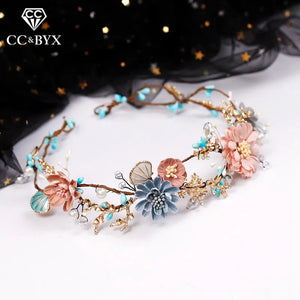 Forest Style Seaside Party Engagement Hair Accessory for Bridal Gift