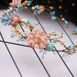 Forest Style Seaside Party Engagement Hair Accessory for Bridal Gift