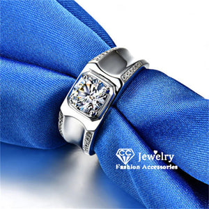 Classic Gentleman Couple Promise Ring Engagement Party Bridegroom CC667