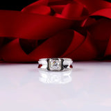 Classic Gentleman Couple Promise Ring Engagement Party Bridegroom CC667