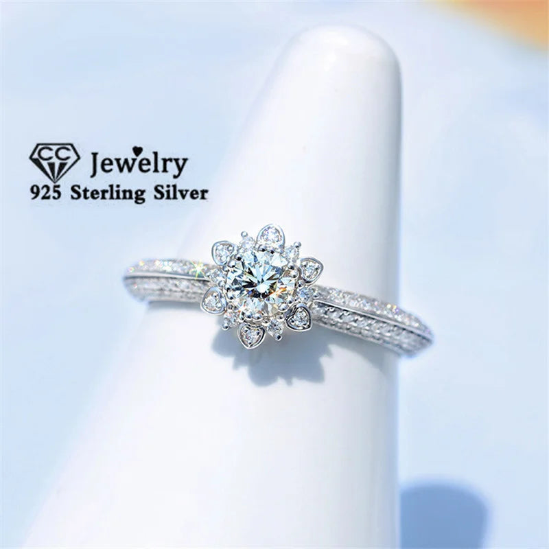 CC Wedding Rings CZ Bridal Jewelry Accessories Women CC3185
