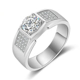 Men's Wedding Band Promise Ring Engagement Jewelry CC681