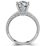 CC CZ Wedding Ring Women 1.25ct Engagement Bijoux Drop CC1628