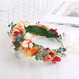 Floral Wedding Hairband for Women Bridal Headdress