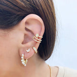 CCFJOYA 925 Silver Zircon Animal Stud Earrings Women Jewelry