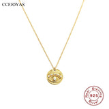 925 Silver Devil Eye Necklace European American Unisex Jewelry