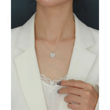 925 Silver Devil Eye Necklace European American Unisex Jewelry