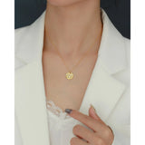 925 Silver Devil Eye Necklace European American Unisex Jewelry