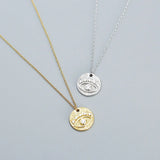 925 Silver Devil Eye Necklace European American Unisex Jewelry