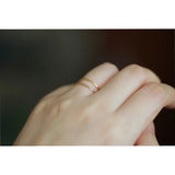 925 Sterling Silver Slim Ring Stackable Rings for Women