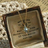 925 Silver Star Pendant Necklace with Zircon Clavicle Chain