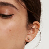 925 Silver Honeybee Stud Earrings Minimalist Bee Earrings