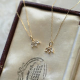 925 Silver Three Horse Eye Crystal Pendant Necklace for Women