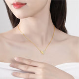 925 Sterling Silver Mini Heart Necklace for Women