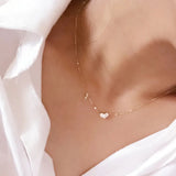 925 Sterling Silver Plated 14K Pav Chain Bracelet