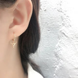 925 Silver Punk Animal Drop Earrings Seahorse/Dinosaur/Rhino/Bullhead