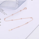 925 Silver Rose Gypsophila Peas Bracelet for Women