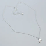 925 Silver Shell Necklace for Women Conch Clavicle Necklace