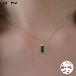 Small 925 Silver Pendant Necklace for Women INS Style