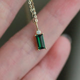Small 925 Silver Pendant Necklace for Women INS Style