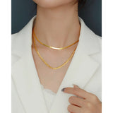 925 Silver Cuban Chain Necklace Unisex Hip-hop Retro Chain Jewelry