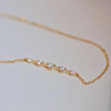 Crystal Zircon 925 Silver Bracelet Wedding Jewelry