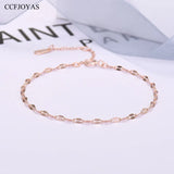 S925 Sterling Silver Rose Bracelet Flash Glossy Fine Jewelry Gift