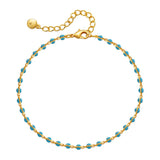 Multi-color Seed Beads Bracelet Plated 18K High Minimalist Jewelry Pulseras