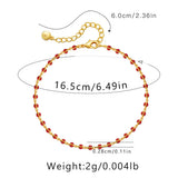 Multi-color Seed Beads Bracelet Plated 18K High Minimalist Jewelry Pulseras