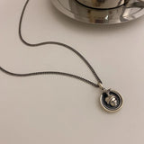 925 Sterling Silver Skull Pendant Necklace for Women