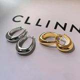 CELI French Vintage Earrings 18K Plated