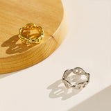 925 Sterling Silver Personalized Chain Ring Jewelry