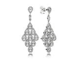 CHAMSS 925 Sterling Silver Smile Stud Earrings