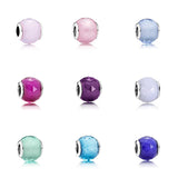 925 Silver Charm Bracelet Necklace Beaded Essence Jewelry