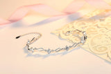 Romantic S925 Silver Bracelet for Lover Birthday Bangle
