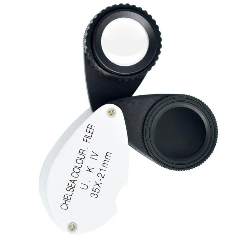 CHELSEA COLOUR FILER IV Handheld Foldable Jadeite Filter for Gem Identification
