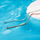 CHENJI S925 Silver Niche Necklace Fairy Clavicle Chain Short Classic Necklace