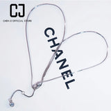 CHENJI S925 Silver Bracelet Double Layer Fresh All-Match Niche Bracelet
