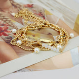 Cowrie Shell Bracelet Bohemian Jewelry Charm Chain Bracelet