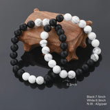 Couple Distance Bracelet Natural Stone Beaded Bracelets