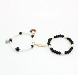 Couple Distance Bracelet Natural Stone Beaded Bracelets