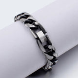 13mm Stainless Steel Chain Bracelet Men Jewelry